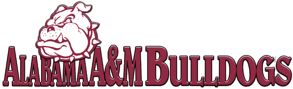 Alabama A&M Bulldogs 1996-2009 Wordmark Logo vinyl decal